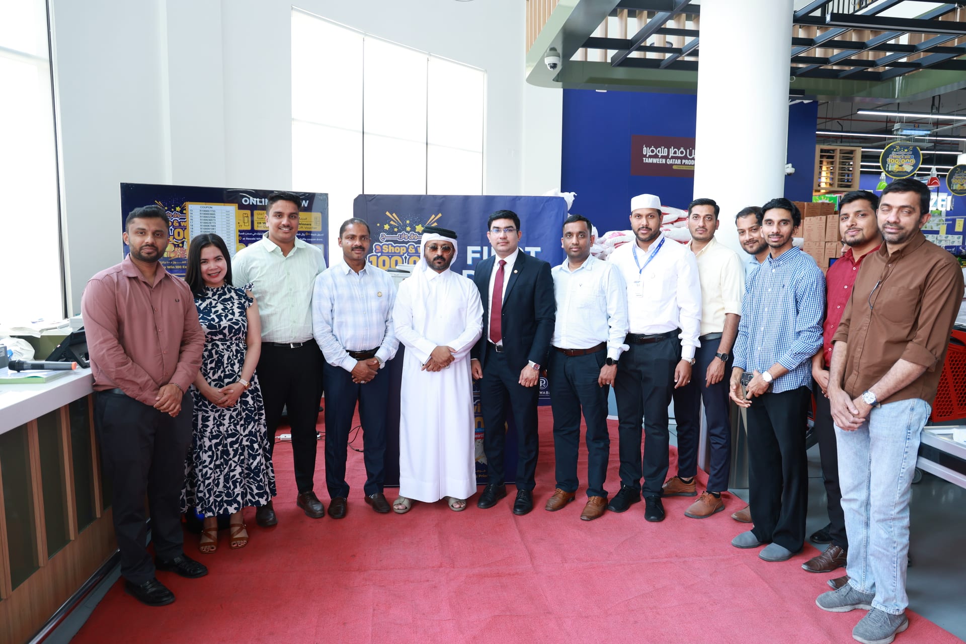 Al Rawabi Wholesale Division Launches 'Shop & Win QAR 100,000 Worth Gifts' Campaign FIRST DRAW